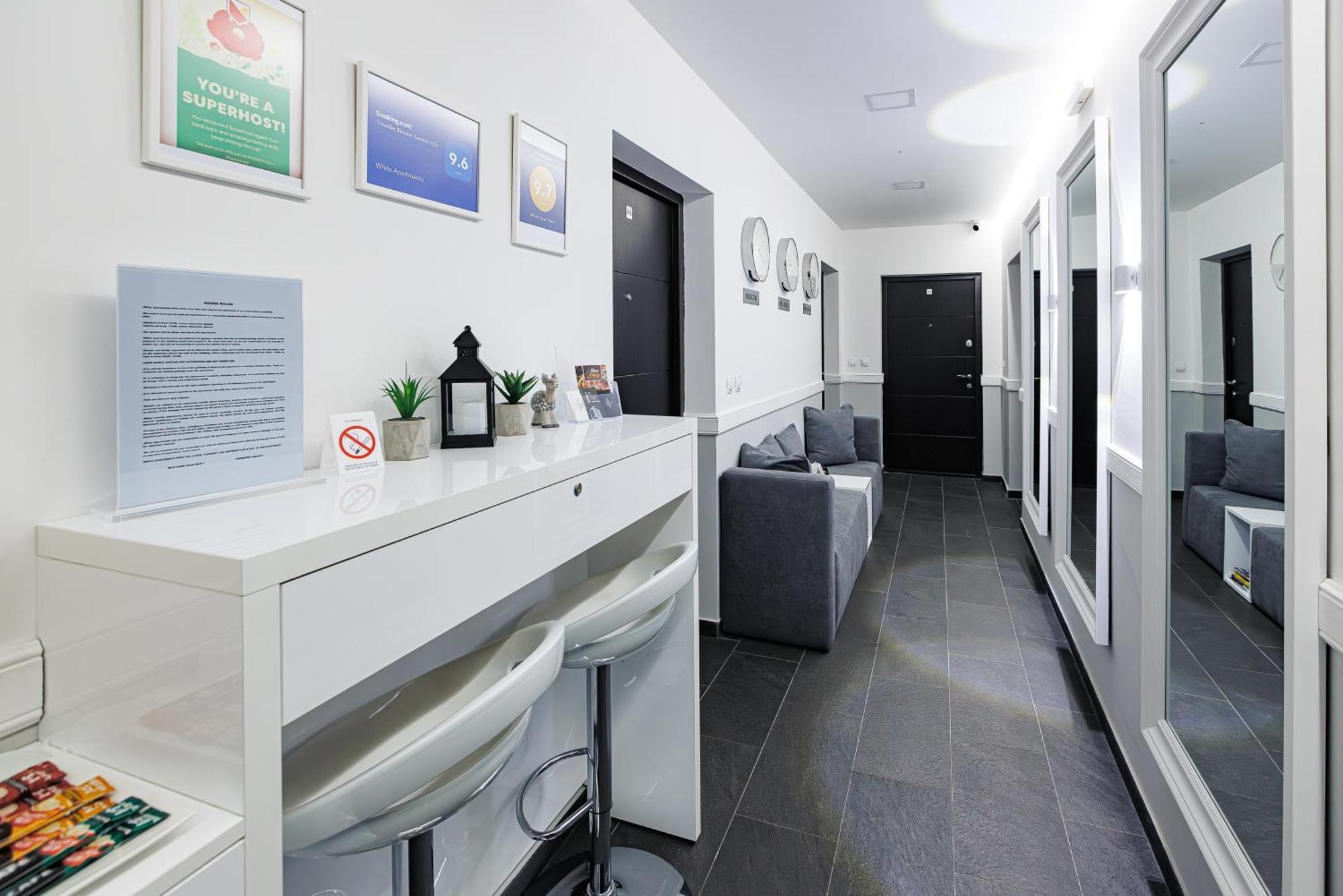 White Apartments Belgrado Exterior foto