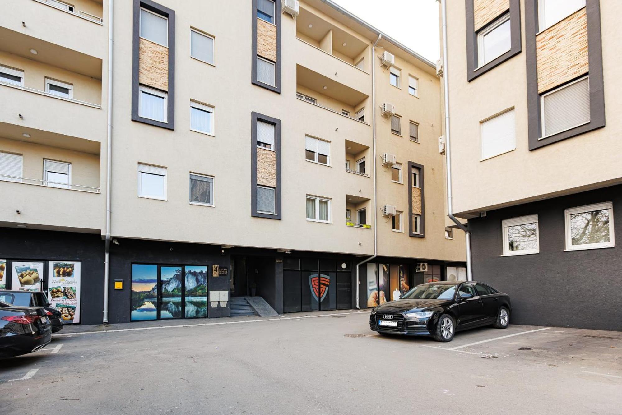 White Apartments Belgrado Exterior foto