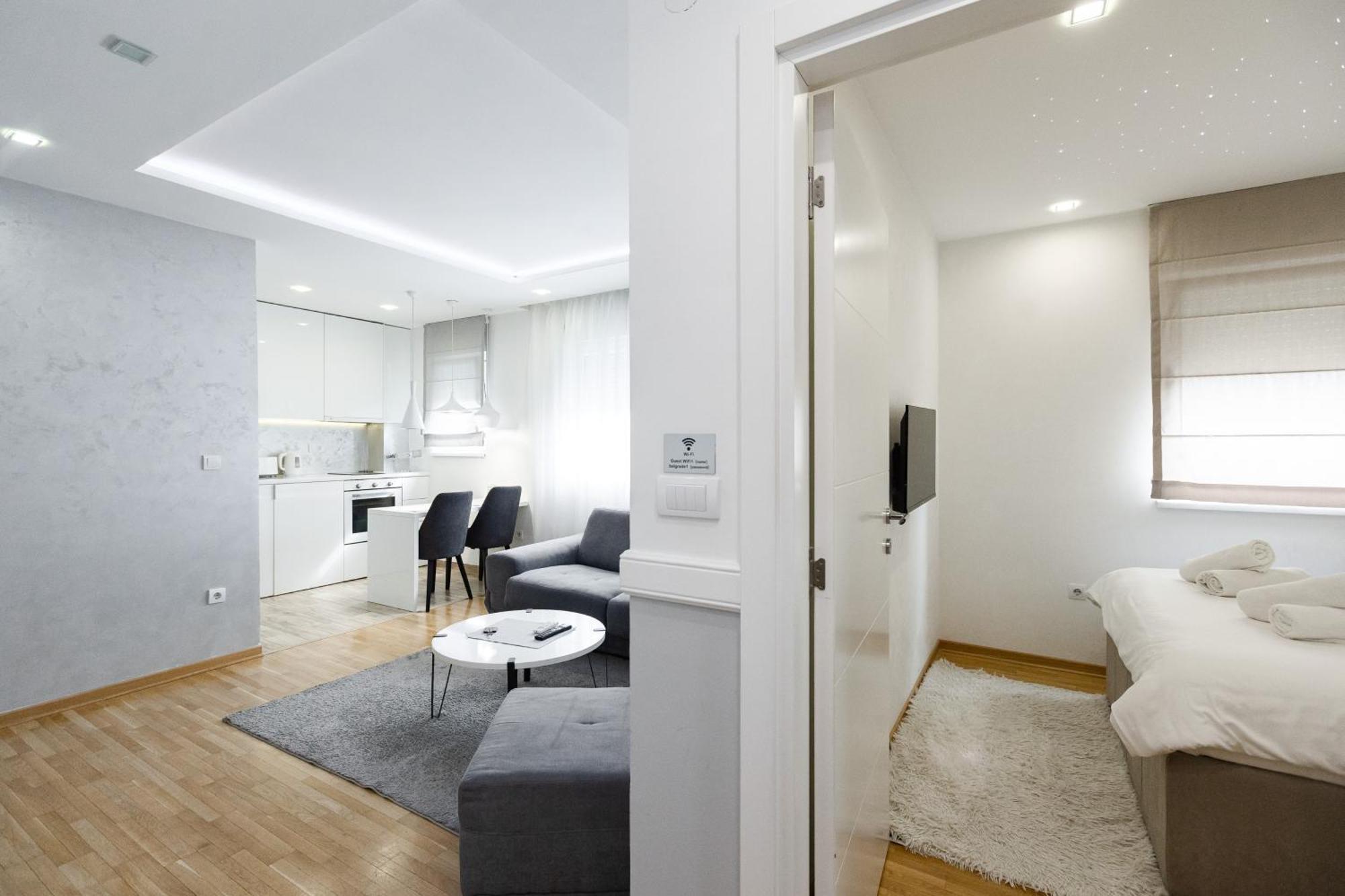 White Apartments Belgrado Habitación foto