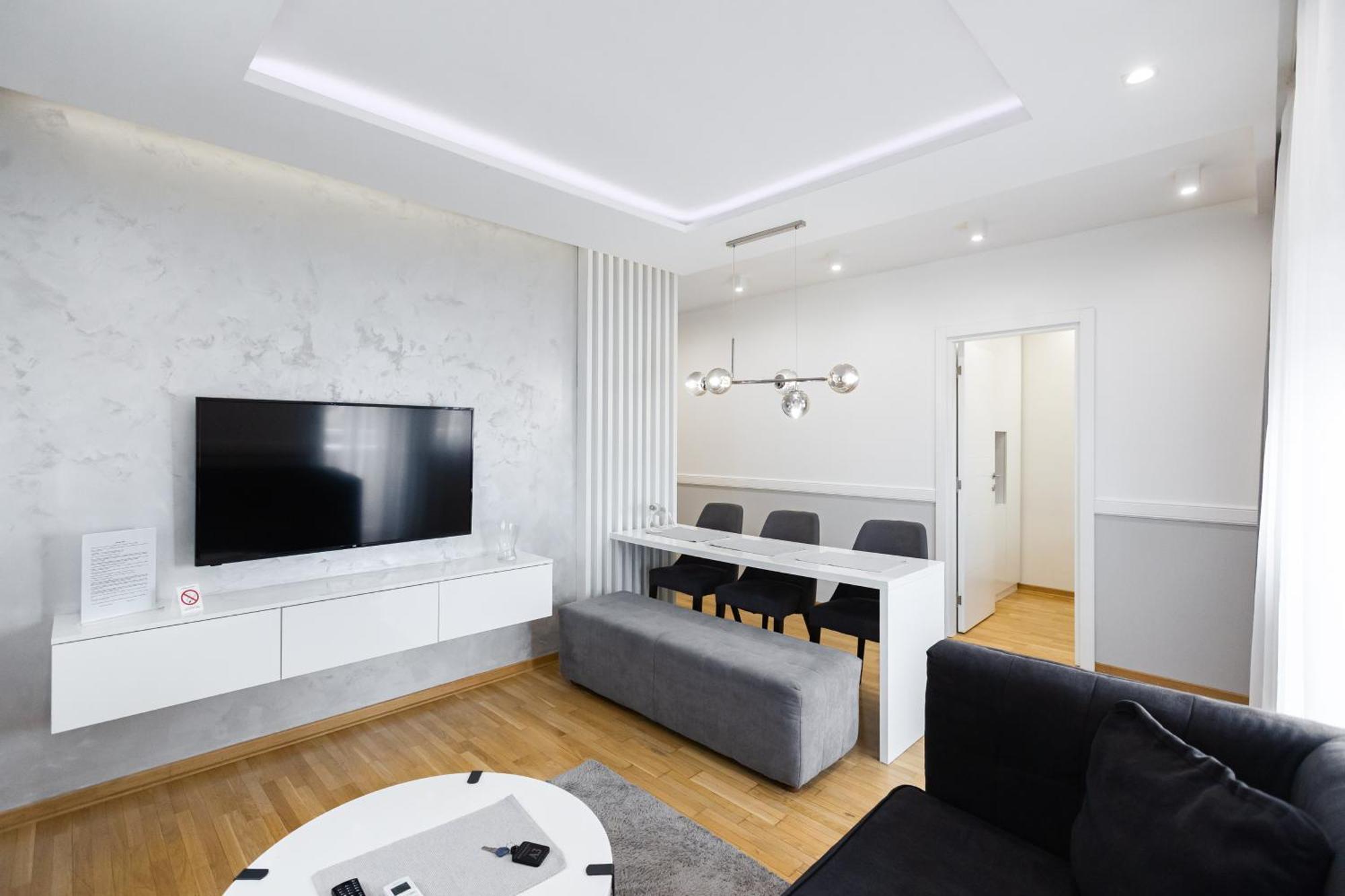 White Apartments Belgrado Exterior foto