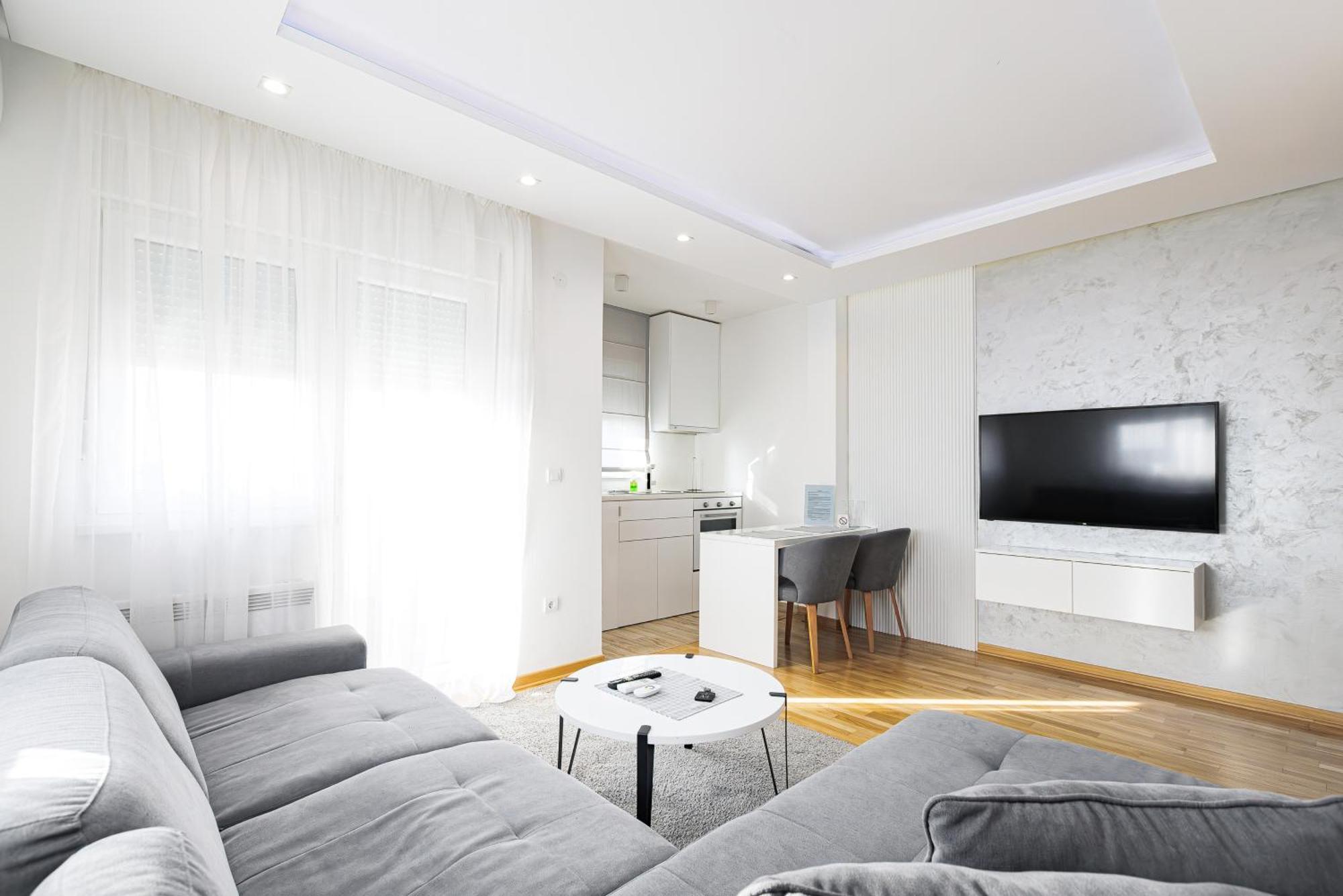 White Apartments Belgrado Exterior foto