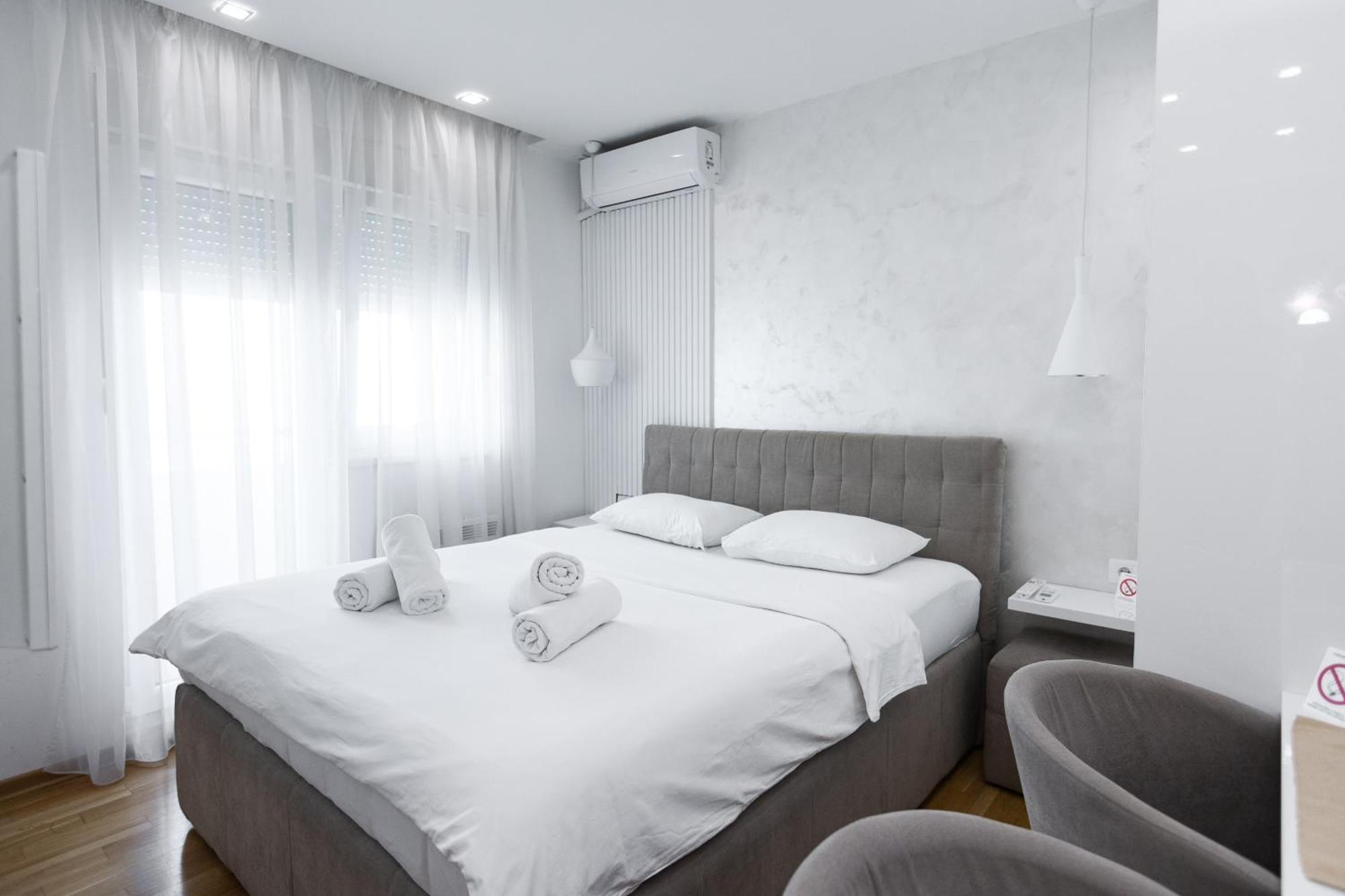White Apartments Belgrado Exterior foto